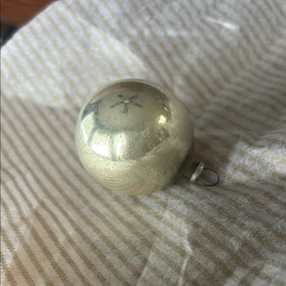 Mercury Glass Antique Ornament